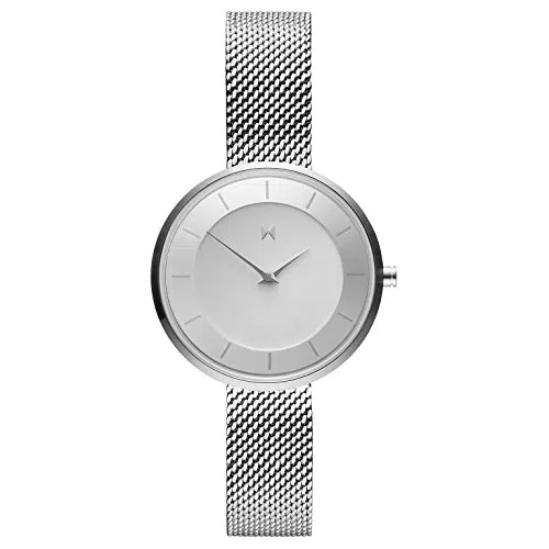 MVMT Analog Quarzuhr für Damen mit Edelstahlarmband Edelstahlarmband - D-FB01-