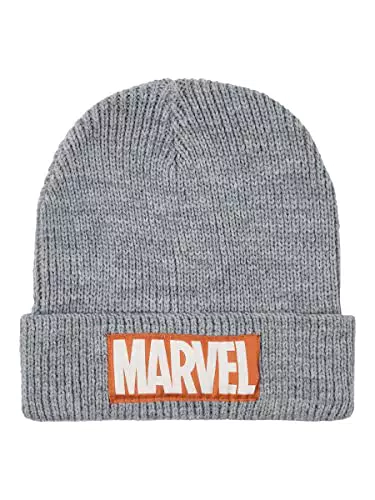 NAME IT Jungen Nkmangar Marvel Knithat Mar M tze, Grey Melange