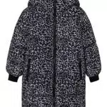 NAME IT Mädchen NKFMEO Long Jacket Leo Jacke, Thistle