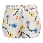 NAME IT Mädchen Nmfvigga H1 Sweatshorts, White Alyssum/AOP:Bloom