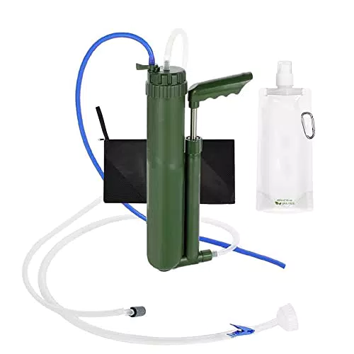 NEVYTOL Tragbar Wasserfilter Outdoor Kann 8000L Filtern