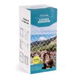 NieKilig Katzennetz für Balkon, 6x3m Katzengitter Fenster ohne Bohren