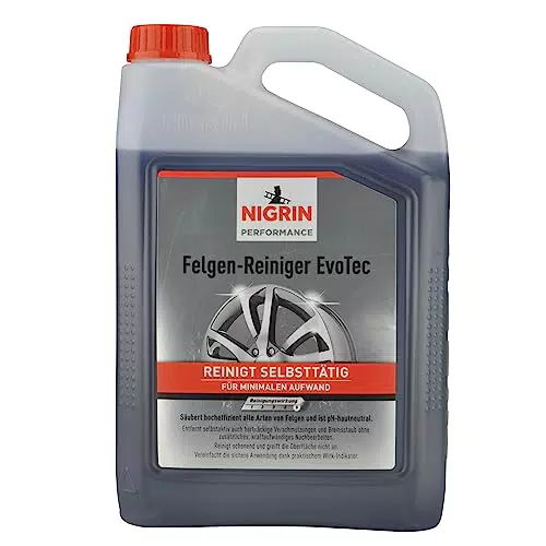 NIGRIN EvoTec Felgenreiniger, 3 Liter, selbstaktiver Reiniger für alle Felgen