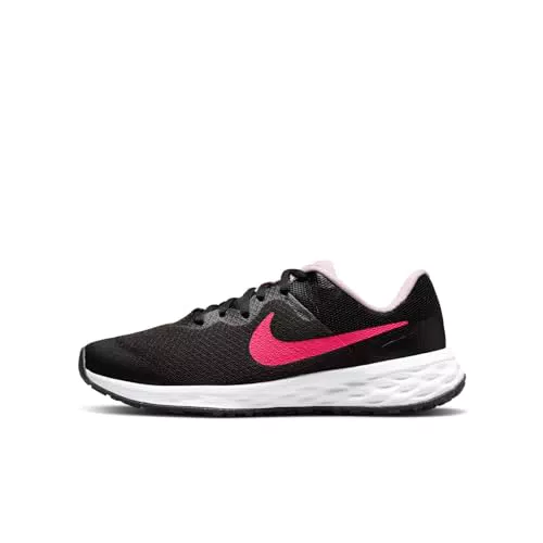 Nike Jungen Revolution 6 Nn Sneaker, Black Hyper Pink Pink Foam
