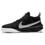 Nike Team Hustle D 10 Basketballschuh, Black/Metallic Silver-Volt-White