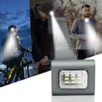 NINEFO PRO LED Clip Lampe Polizei Leichte Stirnlampe