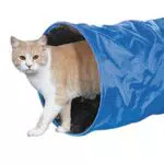 Nobby Katzentunnel blau 115 x 30 cm