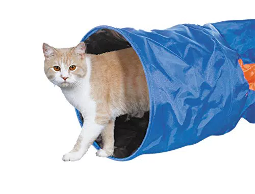 Nobby Katzentunnel blau 115 x 30 cm