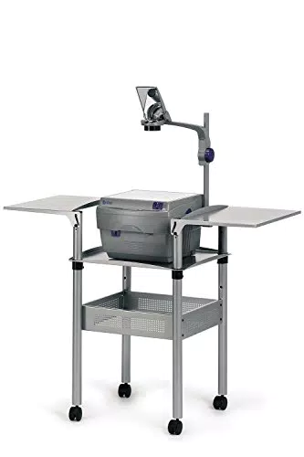 Nobo OHP-Projektionswagen/1900787 114x86, 5x52cm titangrau Stahl auf Rollen