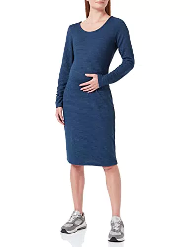 Noppies Damen Dress Zinnia Long Sleeve Kleid, Moonlit Ocean - P985