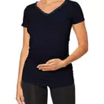 Noppies Damen Top Nurs Floor Solid Umstandsschlafanzugoberteil