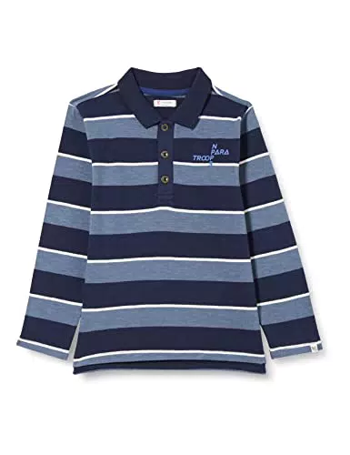 Noppies Kids Jungen Boys Polo Long Sleeve Kings Grant Stripe Polohemd