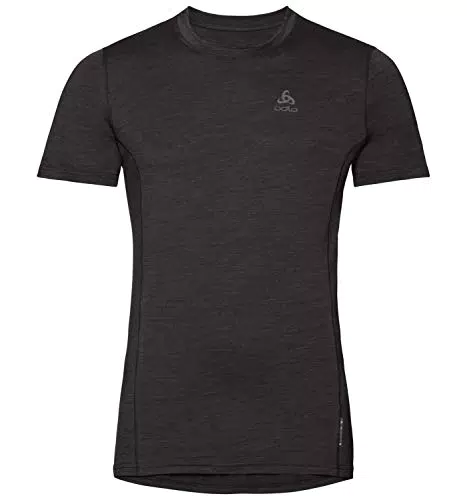 Odlo Herren Funktionsunterwäsche Kurzarm Shirt MERINO PERFORMANCE 130 GRAMM