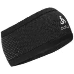 Odlo Unisex Stirnband VELOCITY CERAMIWARM, black - odlo steel grey