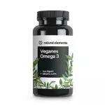 Omega 3 vegan aus Algenöl - 90 Kapseln - Hochdosiert mit hochwertigem EPA und DHA - für Veganer