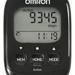 OMRON Schrittzähler Walking Style IV mit präzisem 3D Sensor zur Messung von Schritten
