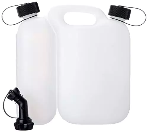 Oregon Economic Combi-Can, 5 + 3 Liter, Doppelkanister für Kraftstoff und Kettenöl