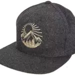 Outdoor Cap Herren Flexfit Snapback : Vintage Mountain - Basecap Herren & Damen - Kletter Ausrüstung Wander Zubehör