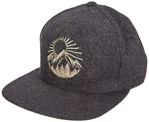 Outdoor Cap Herren Flexfit Snapback : Vintage Mountain - Basecap Herren & Damen - Kletter Ausrüstung Wander Zubehör