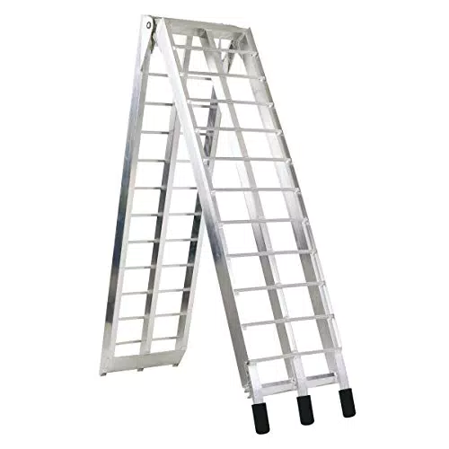 Oxford OX748 Aluminium Falten Rampe, 2.1m x 27.5cm