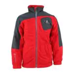 Peak Mountain Jungen ECELIK/3-8/FU Jacke, rot, FR : XS
