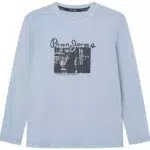 Pepe Jeans Jungen Pendance T-Shirt, Blue, 10 Years