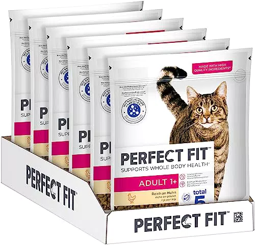 PERFECT FIT Adult Trockenfutter für erwachsene Katzen ab 1 Jahr - Huhn