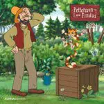 Pettersson & Findus 2024 - Broschürenkalender 30x30 cm - Kalender mit Platz für Notizen - mit herausnehmbarem Poster - Wandkalender