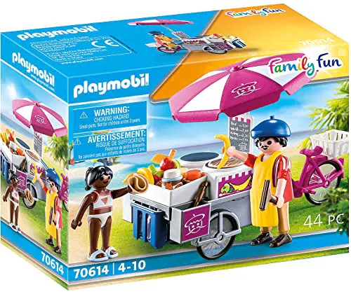 PLAYMOBIL Family Fun 70614 Mobiler Crêpes, Ab 4 Jahren
