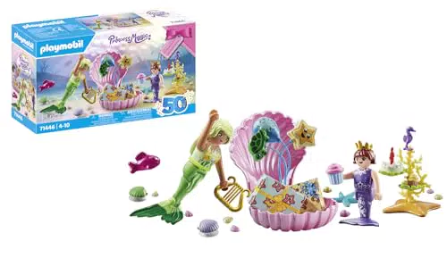 PLAYMOBIL Princess Magic 71446 Meerjungfrauen-Geburtstagsparty