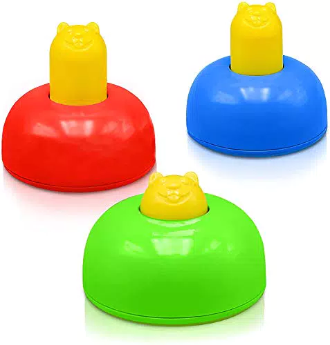 Playzone-Fit Wack-A-Tag Set, 3er Set, vielseitiges Reaktionsspiel für Kinder