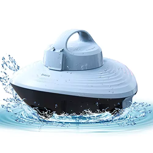 Pool Roboter, Seauto Cordless Pool Vacuum for Above Ground Pool & Inground Swimming Pool