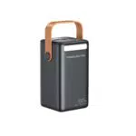 Powerbank PD 65W 50000mAh USB C Externer Akku mit LED Display Schnellladung für Laptop MacBook Tablet Handy Samsung Google LG Drohne Schwarz