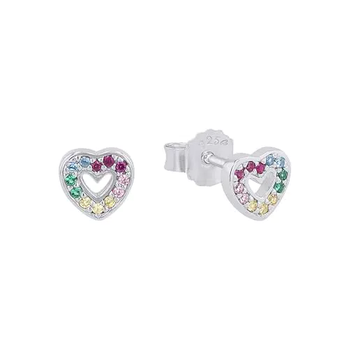 Prinzessin Lillifee Ohrstecker 925 Sterling Silber Mädchen Kinder Ohrschmuck