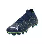 PUMA Damen Future Match Fg/Ag WN's Fussballschuh, Persian Blue White Pro Green