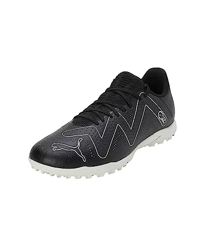 PUMA Herren Future Play Tt Fussballschuh, Schwarz Silber