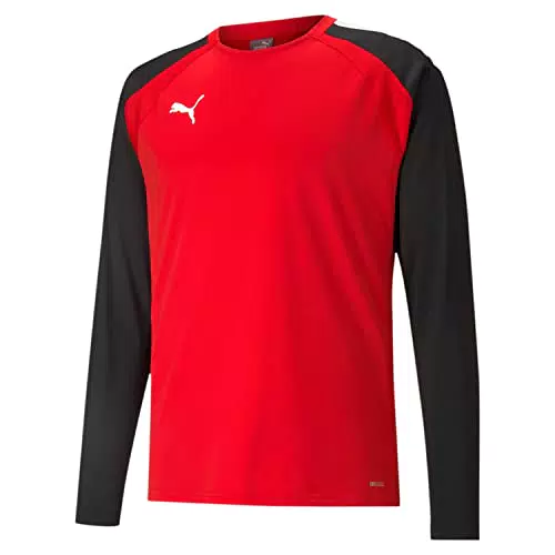 PUMA Herren Sweater, Puma Red-Puma Black, X