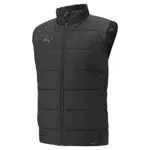 PUMA Herren Teamliga Weste Jacke Strickjacke, Schwarz