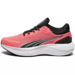 PUMA Scend Profoam Jr Sneaker, Fire Orchid Black White