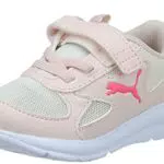 PUMA Unisex Baby Fun Racer AC INF Sneaker, Pristine-Sunset PINK