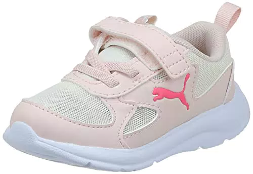 PUMA Unisex Baby Fun Racer AC INF Sneaker, Pristine-Sunset PINK
