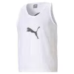PUMA Unisex Bib Latzhose, weiß