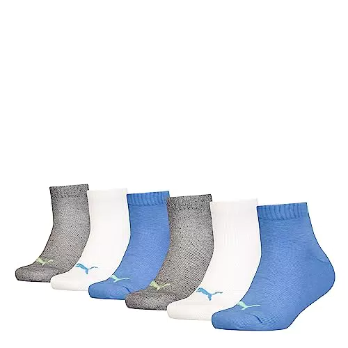 PUMA Unisex Kids Quarter, Blue/White, 23/26
