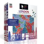 PuzzleMap London Puzzle Stadtplan, 500 Teile, Geschenk für Erwachsene & Kinder ab 14 Jahren