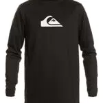 Quiksilver Surf-Longsleeve mit UPF 50 SOLID Streak Männer Schwarz