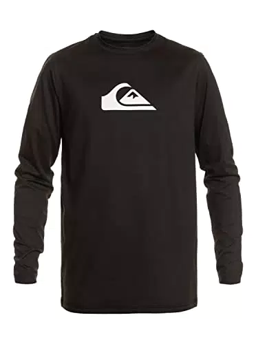 Quiksilver Surf-Longsleeve mit UPF 50 SOLID Streak Männer Schwarz