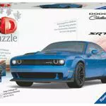 Ravensburger 3D Puzzle 11283 - Dodge Challenger SRT Hellcat Redeye Widebody - Das stärkste Muscle Car der Welt als 3D Puzzle Auto - 108 Teile - für Dodge Fans ab 10 Jahren