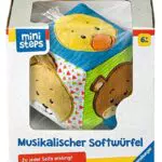 Ravensburger ministeps 4162 Musikalischer Softwürfel - Activity-Würfel mit Musik und Geräuschen