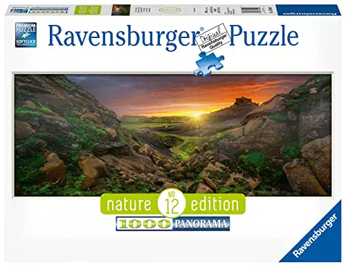 Ravensburger Puzzle 15094 - Sonne über Island - 1000 Teile Puzzle für Erwachsene und Kinder ab 14 Jahren