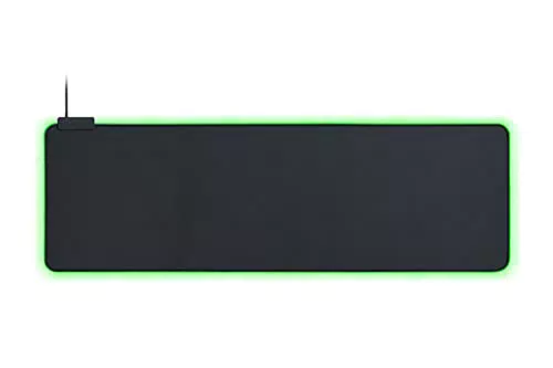 Razer Goliathus Extended Chroma - Extra große weiche XXL Gaming Maus-Matte mit RGB Beleuchtung Schwarz